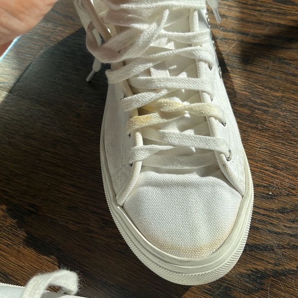 MALIBU MID-TOP SNEAKERS IN CANVAS AND LEATHER - Picture 5 of 9
